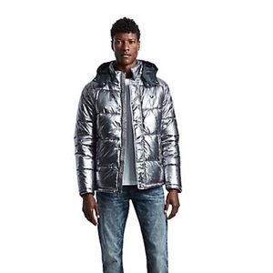 True religion silver jacket